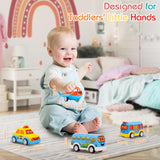 Nicmore Carrier Truck Toddler Toys Car: Transport Toy for 1 2 3 4 Year Old Boys Girls 18 Month 5-in-1 Kid Playset Gifts for Preschool Birthday Christmas