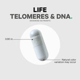 Codeage Ultra Life Telomeres Supplement - 5 MTHF Folate Vitamin B9, Vitamin B12 Methylcobalamin, Vitamin D3, L-Theanine, Ashwagandha - 3-Month Supply - DNA, Methylation Cycle - Non-GMO - 90 Capsules