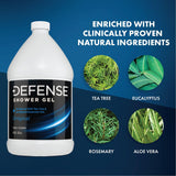 Defense Soap Body Wash Shower Gel 1 Gallon (128 Fl Oz)