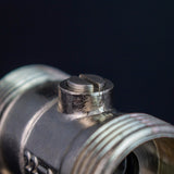 Kudos-Trading- 22mm or 3/4 Inch Isolation Valve x 1 WRAS Approved Chrome Plated Brass Shut Off Stop Tap Compression Fitting Chrome Plated Brass Shut Off Stop Tap, Ideal for Isolating Water Supply