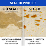 Miracle Sealants 511 Impregnator Advanced Penetrating Sealer for Countertops, Stone, Tile & Grout, Quart