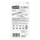 GUM Proxabrush Go-Betweens - Extra Wide - Interdental Brushes - Soft Bristled Dental Picks for Plaque Removal Health - Safe for Braces & Dental Devices, 10 Count (Pack of 4)