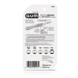 GUM Proxabrush Go-Betweens - Wide - Interdental Brushes - Soft Bristled Dental Picks for Plaque Removal Health - Safe for Braces & Dental Devices, 10 Count (Pack of 4)
