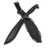 FLISSA VALK Machete, 11'' Bolo Blade, Shock Absorbing Air Tech Handle