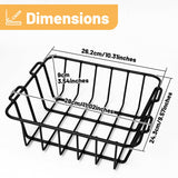 Omoojee 35/45 QT Cooler Basket, Compatible with YETI Tundra 35/45, Stainless Steel Storage Wire Cooler Rack, Black, 1 Pack