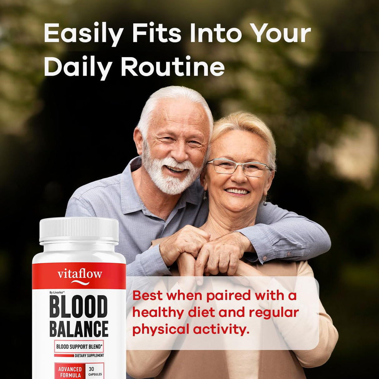 (2 Pack) VitaFlow Capsules - Official VitaFlow Balance Supplement Support Capsule, Vitaflow All Natural Premium Advanced Formula, Vita Flow Pills Balance Support, 60 Capsules for 2 Months