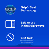 Ziploc Quart Food Storage Freezer Bags, New Stay Open Design with Stand-Up Bottom, Easy to Fill, 30 Count (Pack of 4)