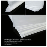 AAwipes Cleanroom Wipers 4x 4 (1200 Pcs, Cellulose/Polyester Blend, Grade A, 68GSM) Lint Free Wipes 4" x 4" for Lab, Electronics, Pharmaceutical, Printing and Semiconductor Industries