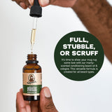 Dr. Squatch Conditioning Beard Oil & Cologne 3 Pack - Natural Men's Beard Oil Gift Pack - Nourish & Moisturize - Long Lasting Scent - Fireside Bourbon, Glacial Falls, Woodland Pine