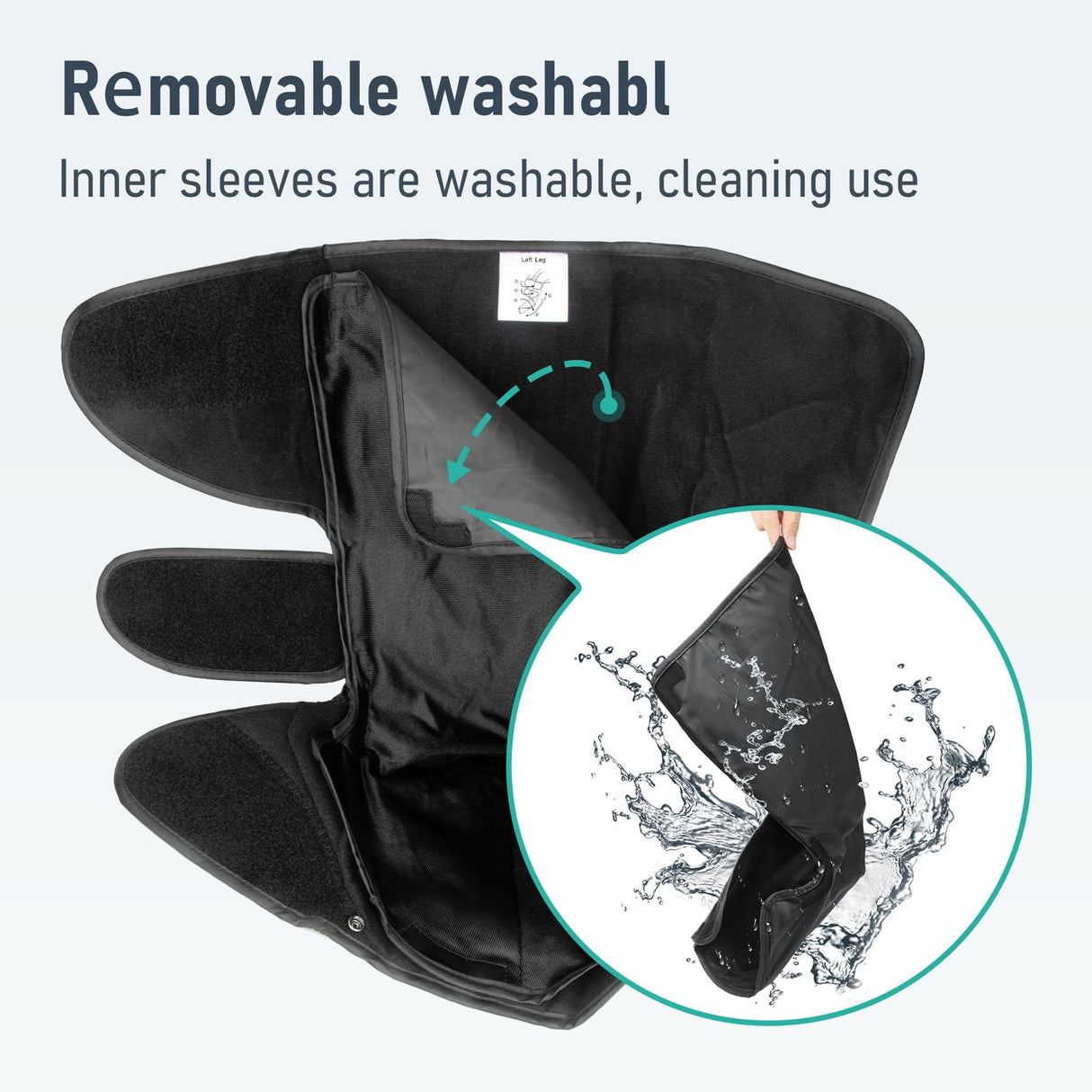 QUINEAR Leg Massager with Heat and Air Compression,Foot and Calf Massager for Circulation and Pain,Compression Boots with 3modes and 3 Intensities,Gift for Dad Mom(FSA or HSA Eligible)