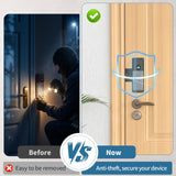 Anti-Theft Ring Doorbell Mount Compatible with Battery Doorbell/Pro/Plus(2nd Gen), No-Drill Doorbell Mounting Bracket Accessories for Inward Swing Door