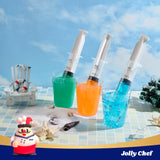 60 PACK 2 oz Party Jelly Syringes Shot, BPA Free, Washable, Durable Big Springe for Jelly Shot for Halloween, Thanksgiving Day, Christmas Bachelorette Parties