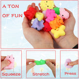 80pcs Mochi Squishy Toys, Mini Kawaii Squishy Fidget Toys Bundles Squishies Party Favors for Kids Gift for Easter Basket Stuffers Egg Fillers Birthday Classroom Prize Pinata Christmas Stocking