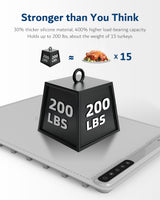 Warming Mat for Food -Electric Food Warming Tray (24"x16"), Rapid Full-Surface Heating, Portable & Rollable Versatile Food Warmer for Countertop, Perfect for Gatherings, Parties &Everyday Use