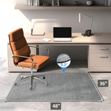 Perfect for Carpet Floors: Protect Your Floor from Scratches and dust of Any Kind with This Perfect Chair mat for Carpeted Floors. The Office Chair mat is Designed for Most Carpet Floors.