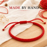 Rosey Kabbalah Red String Bracelet for Protection - Unisex Evil Eye Protection Bracelet - Pulseras Para Hombres - For Good Luck, Blessings, Financial Success & Bravery - Adjustable Size