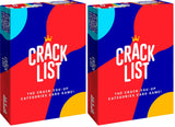 SAVANA Crack List - The Crack-You-Up Categories Card Game | 2+ Players | Quick and Hilarious Game for Kids, Teens and Adults | Family Board Games
