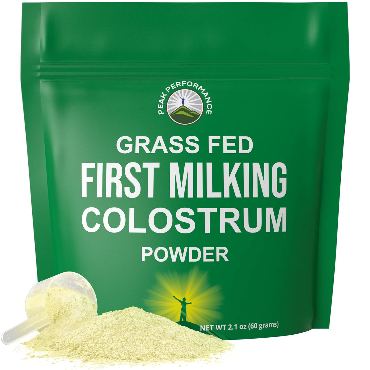 First Milking Colostrum Powder from Grass Fed USA Cows Milked Within 6 Hours of Giving Birth to Get The Most Bioactive Nutrients. High Immunoglobulin Bovine Colostrum Supplement for Humans