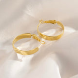 KATIE OTTE Hoop Earrings 14K Gold Hoop Earrings for Women