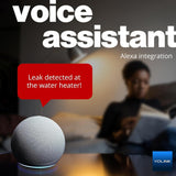 YoLink Water Leak Starter Kit: Hub + 6 Leak Sensor 4 (105 dB Siren), LoRa Long-Range, App/SMS/Email Alerts, D2D Offline, 2 AAA Up to 5-Year Battery, Compatible with Alexa/IFTTT/Home Assistant