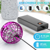 2025 AI Flying Orb Ball Toys, Hand Controlled Boomerang Hover Ball, Mini Drone Cosmic Globe Fidget Spinning Kids Adults Outdoor Fly Toy Christmas Birthday Gift for Boys Girls 6 7 8 9 10+ Year Old