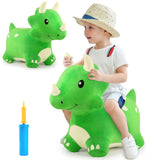 Bouncy Pals Toddler Dinosaur Hopper Toy, Kids Outdoor Ride on Bounce Animal