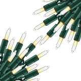 Warm White Christmas Lights, 2 Pack Total 40FT 200 Count Incandescent Christmas Mini Tree String Lights, Waterproof Christmas Decorations for Outdoor Indoor Xmas Patio Home Party Garden Yard Decor