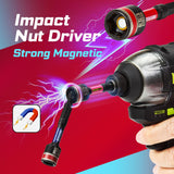 Geinxurn 82Pieces Impact Screwdriver Bits Set, Magnetic S2 Steel Phillips/Square/Torx/Hex Insert Power Bits Tips with Impact Bit Holder and Impact Nut Driver and Mini Wrench