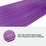 Growsun Large Tomato Cage 6 Pack Upto 73 inch Tall Tomato Trellis Garden Stakes Plant Support,Purple(5ft Stake add 18 inch Adjustable Stakes)