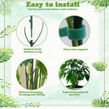 Stackable Monstera Moss Pole, 10 PCS Natural Coir Plant Support Stakes.