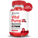 Justified Laboratories Vital Pump XL Extreme 2000MG Performance Gummies Vital PumpXL Advanced Formula Formulated with Beet Juice ACV Pomegranate Powder B12 Vegan Non GMO 60 Gummys