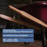 Scenic Road Wheelbarrow Handles 2-1/8" Hardwood Pair (SR Handle 2PK)