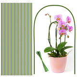 20Pcs Plant Stakes, 23.6IN Orchid Support Stakes for Indoor Plants