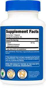 Nutricost Zembrin (Sceletium Tortuosum) 60 Capsules (50mg Each) - Vegetarian Capsules, Non-GMO, Gluten Free