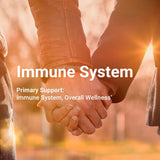 4Life Transfer Factor Plus - Support with Zinc, Super Mushroom Blend (Maitake, Shiitake, Agaricus), and Colostrum & Egg Yolk Extracts - 60 Capsules