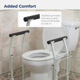 Drive Medical Stand Alone Toilet Safety Rail