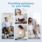 Shower Chair for Inside Shower, BRITULIF 550 lbs Heavy Duty Shower Chair for Elderly and Disabled, Shower Seat FSA/HSA Eligible, 6 Height Adjustable, Ideal for Adult and Senior Bathroom Needs