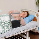 MPINOI Bed Rails for Ederly Adults Safety, Adjustable Height Bed Assist Rails for Seniors Fall Prevent Grab Bar Fits King Queen Full Twin Bed…