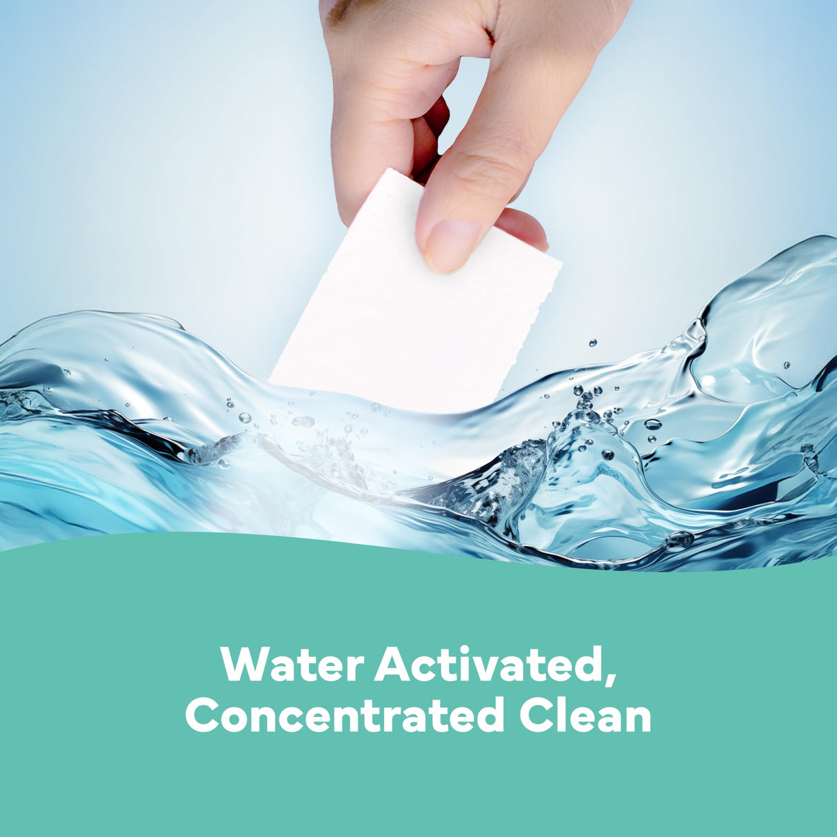 Tru Earth Compact Dry Laundry Detergent - Up to 128 Loads (64 Sheets) - Paraben-Free - Original Eco-Strip Liquidless Detergent, Travel | Packaging May Vary