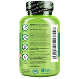 NATURELO Teen Multivitamin - Whole Food Multivitamin - with Minerals for Teenage Boys & Girls - Supplement for Active Kids - Non-GMO - Vegan & Vegetarian - 180 Capsules