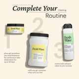 Fresh Wave Lemon Odor Removing Gel, 7 oz., Pack of 3 - Safer Odor Absorbers for Home, Natural Plant-Based Odor Eliminator, Every 7 oz. lasts 15-30 Days, For Cooking, Trash & Pets