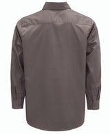 BOCOMAL FR Shirts 6.25oz Light Weight Summer Welding Shirts Flame Resistant Shirt Charcoal Gray Men's Fire Retardant Shirt