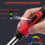 150W Plastic Welder Kit, 3-Speed Temperature Control Plastic Welding Kit, Professional Plastic Weld Tool With 70pcs Welding Rods,3Tips,Portable Plastic Repair Kit For Car Bumper,Kayak Repairs (Red)