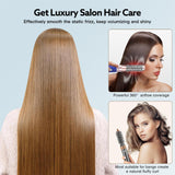 Experience Effortless and Versatile Hair Styling with Our Professional Hot Air Brush Set - Includes 5 Functions for Fast, Stunning Results