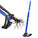 Pvirbravoo Sapling Puller Tool - Heavy Duty Tree Root Puller for ¼ to 2" Woody Stems | Fully Uproots Trees & Shrubs | Ergonomic Garden Tool for Landscaping, Farming, Forestry