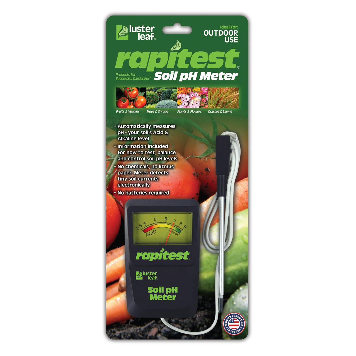 Luster Leaf 1840 Rapitest Soil pH Meter