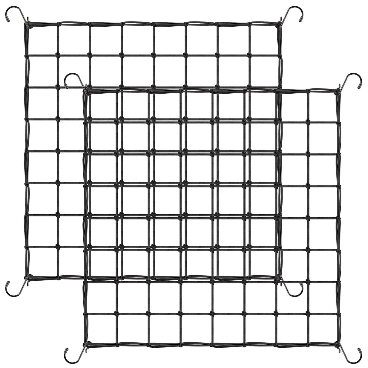 Trellis Netting, Scrog Net 4×4 ft, Heavy-Duty, Grow Tent Accessories, 2 Pcs