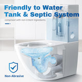 Vacplus Toilet Bowl Cleaner Tablets 100 PACK, Automatic Toilet Bowl Cleaners with Bleach for Deodorizing and Descaling, Bathroom Cleaner Against Tough Stains