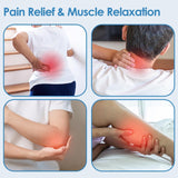 TENS Unit - Wireless Muscle Stimulator for Pain Relief, Dual Channel 16 Intensity TENS EMS Machine, LED-Display Rechargeable Cordless Portable Remote Feet/Leg/Shoulder/Lower Back/Neck Massager