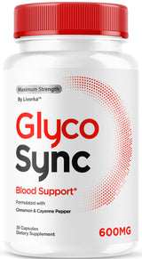 Glyco Sync Capsules - Official Glyco Sync Advanced Supplement Pills, All Natural GlycoSync Balance Support for Health & Wellness, Glyco Synk Premium Formula Review, 30 Capsules for 1 Month